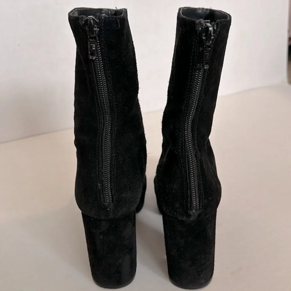 Vintage Free People day for night Platform Suede Boots size 37